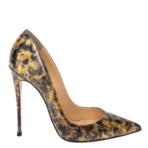 Scarpin Christian Louboutin Verniz Bicolor