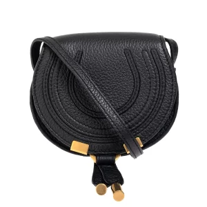 Bolsa Chloé Marcie Pequena Preta