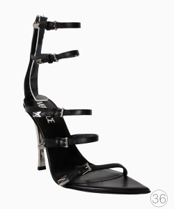 Sandália Versace Pin-Point Preto