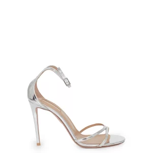 Sandália Aquazzura Prata Tam	35 Br