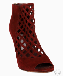 Sapato Jimmy Choo Camurça Vermelho