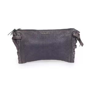Clutch Miu Miu Cinza