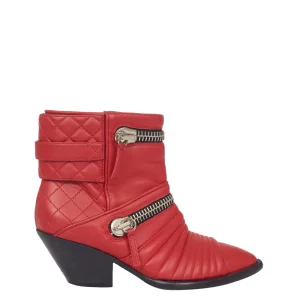 Bota Giuseppe Zanotti Vermelha Tam 345 BR