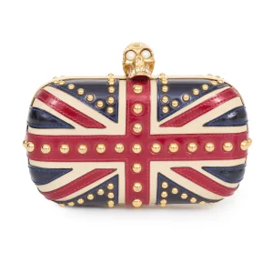 Clutch Alexander McQueen Britannia Skull