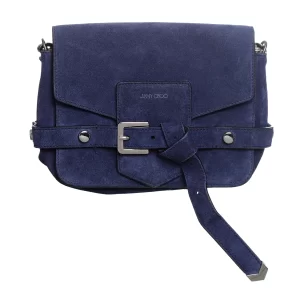 Bolsa Jimmy Choo Camurça Azul