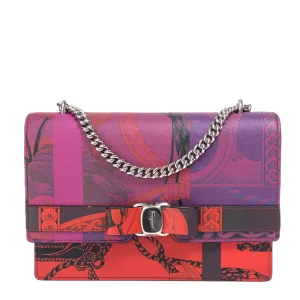 Bolsa Salvatore Ferragamo Vara Bow Estampada