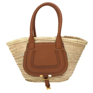 Bolsa Chloé Marcie Ráfia