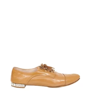 Oxford Miu Miu Slip On caramelo Tam 375 BR