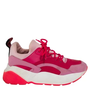 Tênis Stella McCartney Rosa e Branco