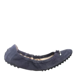 Sapatilha Tod´s Elástico Camurça Azul