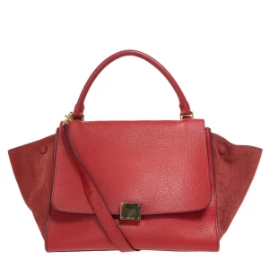 Bolsa Celine Trapeze Vermelha