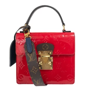 Bolsa Louis Vuitton Spring Street Verniz Vermelha