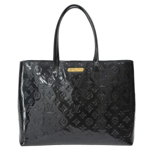 Bolsa Louis Vuitton Wilshire Verniz Marrom