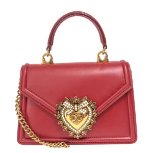 Bolsa Dolce & Gabbana Devotion Pequena Vermelha