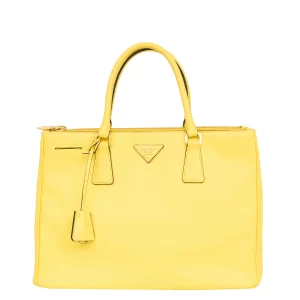 Bolsa Prada Galleria Amarela