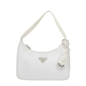 Bolsa Prada Re-Edition 2000 Re-Nylon Branca