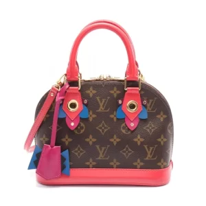 Bolsa Louis Vuitton Alma BB Monograma Vermelha