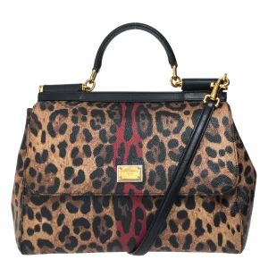 Bolsa Dolce & Gabbana Miss Sicily Animal Print