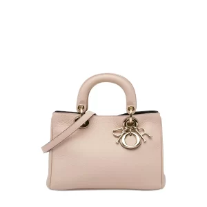 Bolsa Christian Dior Lady Dior Rosa Clarinho