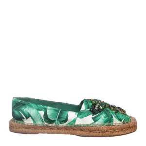 Espadrille Dolce & Gabbana Estampa Folhas