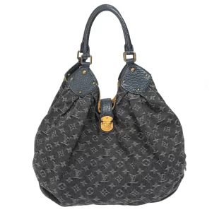 Bolsa Louis Vuitton Denim Mahina Preta