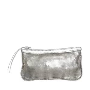 Bolsa Chloé Clutch Malha Metálica