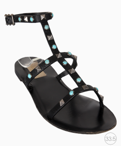 Rasteira Valentino Rockstud Preta