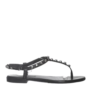 Sandália Balenciaga Rasteira Preta