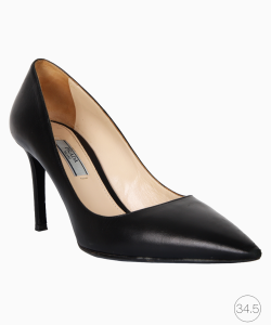Sapato Prada Couro Preto