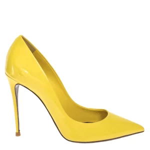 Scarpin Dolce & Gabbana Verniz Amarelo