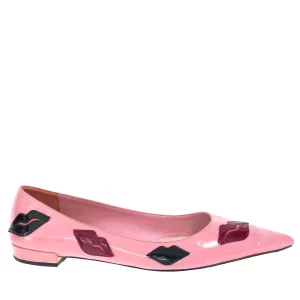 Sapatilha Prada Verniz Rosa