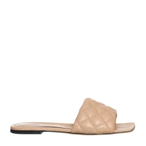 Sandália Bottega Veneta Rasteira The Padded Flat Bege