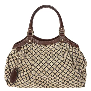 Bolsa Gucci Sukey Diamante em Tecido