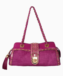 Bolsa Versace Couro Rosa
