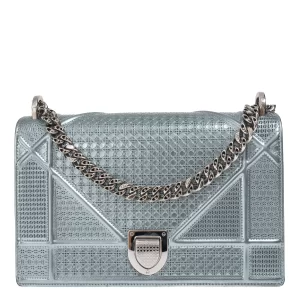Bolsa Dior Diorama Metalizada