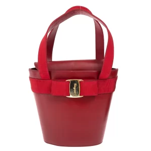 Bolsa Ferragamo Couro Vermelho