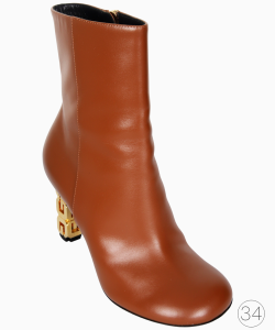 Bota Givenchy Couro Marrom