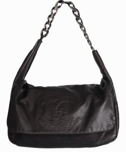 Bolsa Chanel Caviar Hobo Marrom
