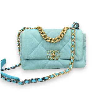 Bolsa Chanel 19 Azul