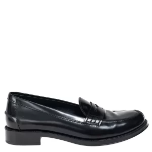 Mocassim Tods Couro Preto