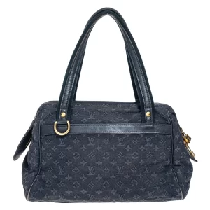 Bolsa Louis Vuitton Vintage Josephine Mini Lin Azul
