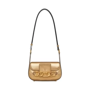 Bolsa Valentino VLogo Chain Brass