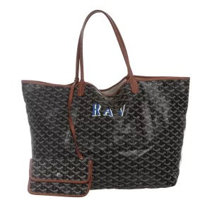 Bolsa Goyard St Louis GM Goyardine Preta