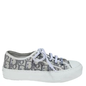 Tênis Christian Dior Canvas Cinza