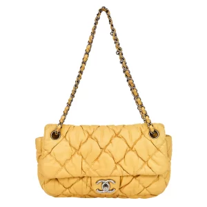 Bolsa Chanel Flap Bege