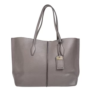 Bolsa Tod's Tote Couro Cinza