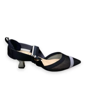 Scarpin Fendi Tela Preto tam 37 br