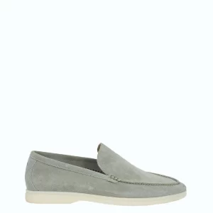 Mocassim Loro Piana Cinza Tam 41 BR