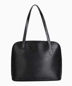 Bolsa Louis Vuitton Lussac Tote Epi Preta Vintage