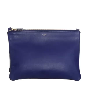 Bolsa Celine Trio Couro Azul